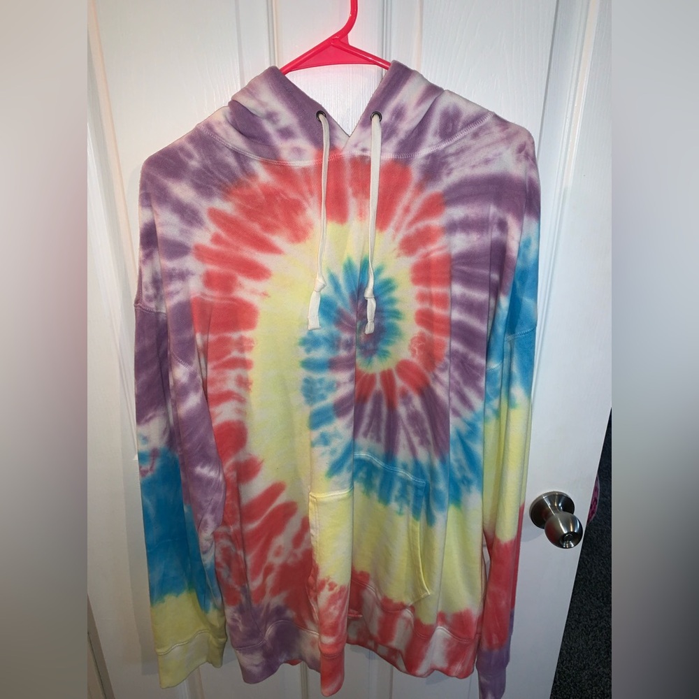 Old Navy Multicolor Tie-Dye Hoodie